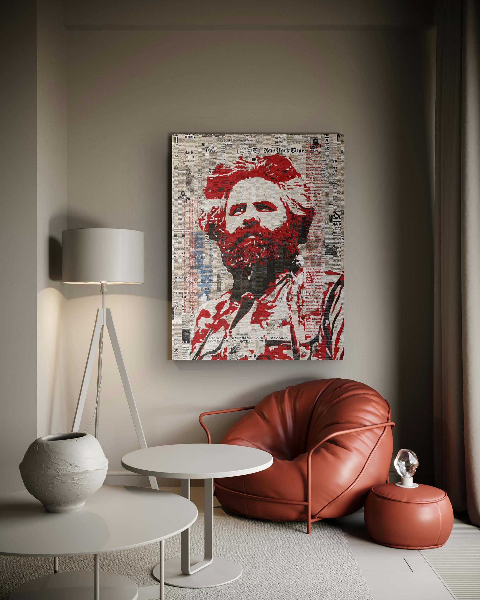 Adem Jashari – Fine Art Leinwanddruck