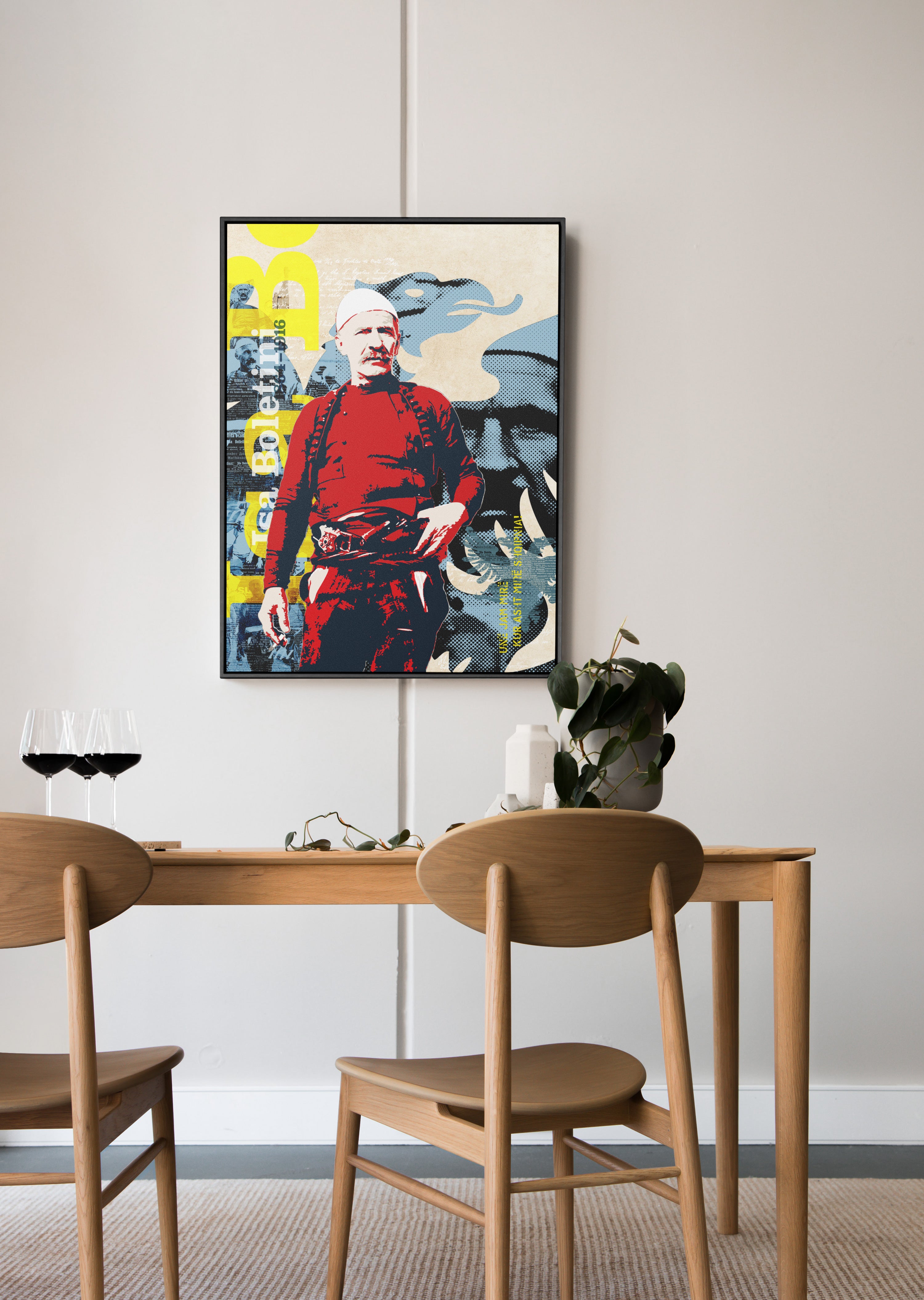 Isa Boletini classic – Fine Art Leinwanddruck