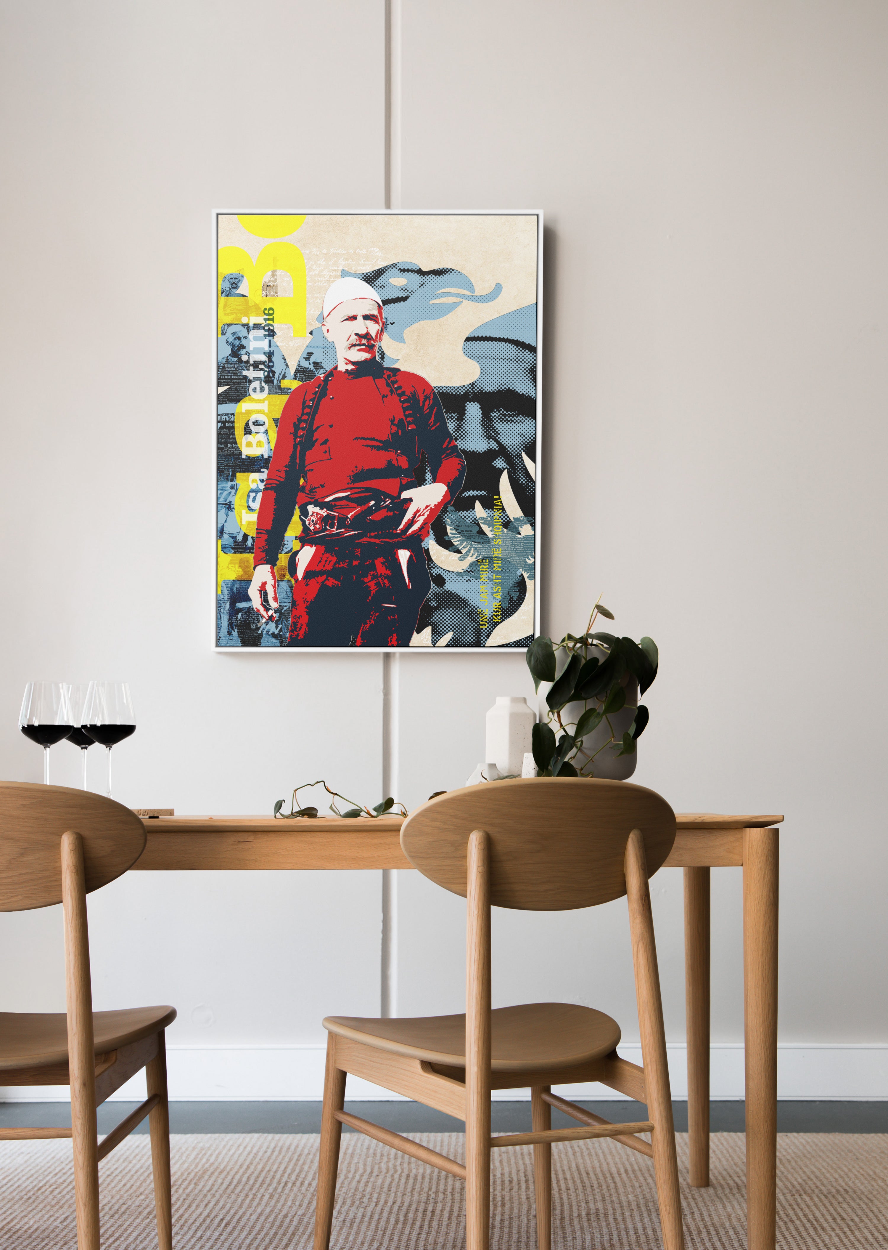 Isa Boletini classic – Fine Art Leinwanddruck