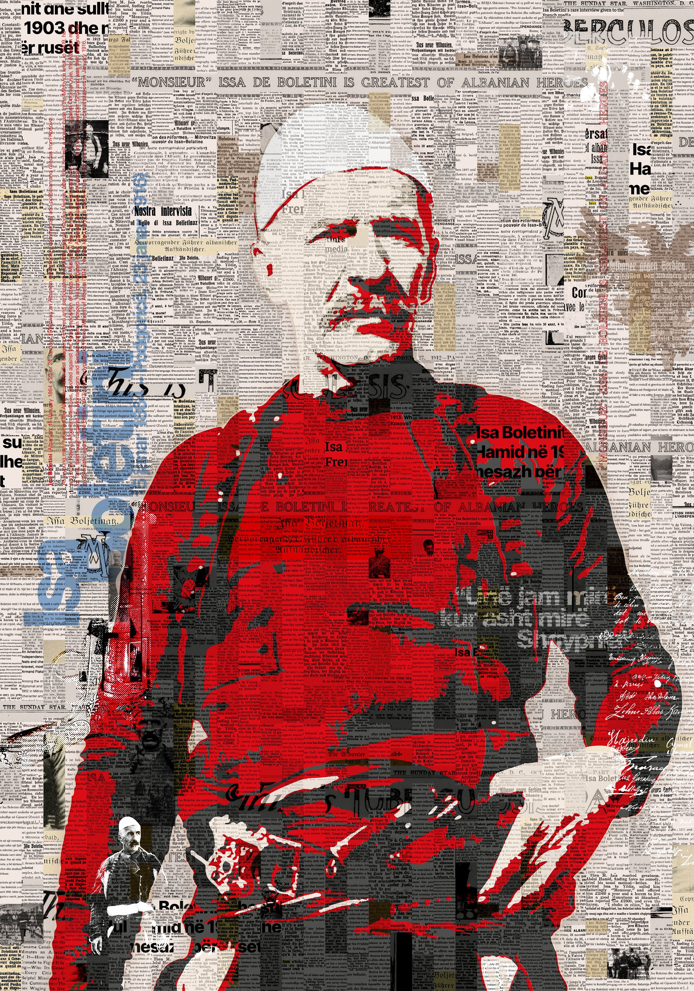 Isa Boletini – Fine Art Leinwanddruck