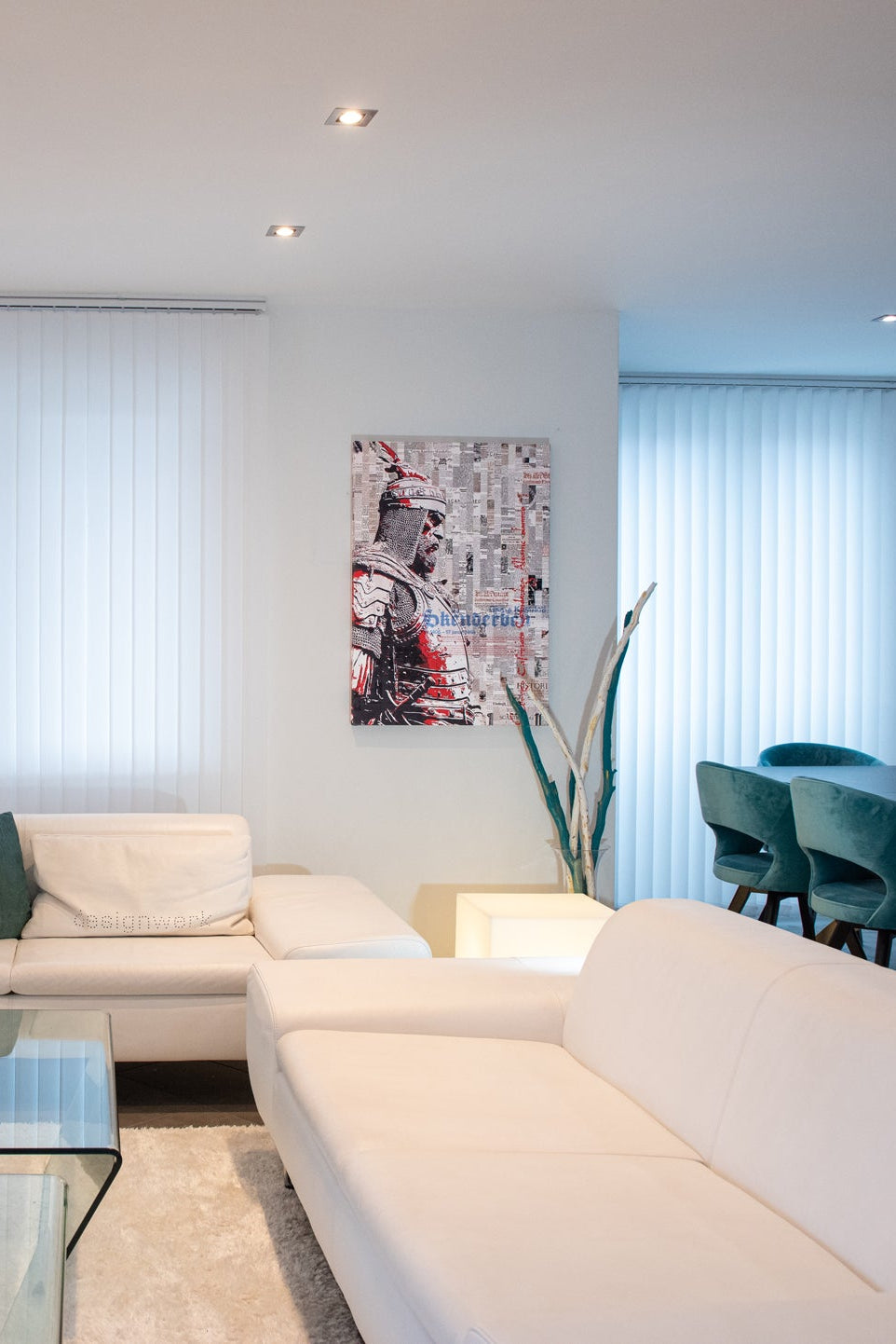 Skënderbeu – Fine Art Leinwanddruck